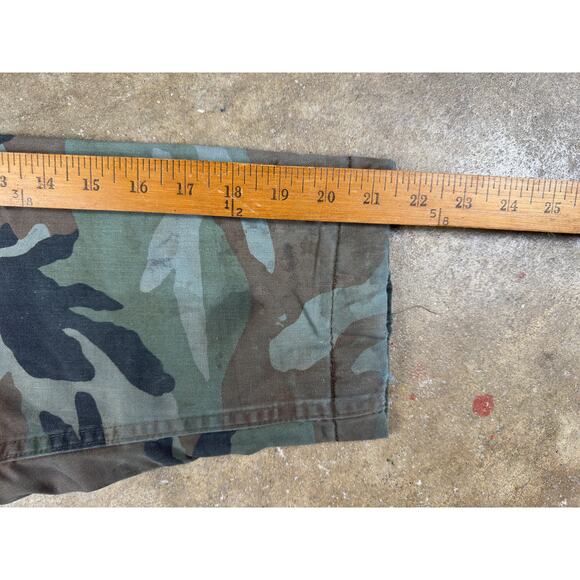 VTG US Army Chemical Protective Jacket Olive Drab‎ Large 80s Military Surplus - Picture 8 of 10